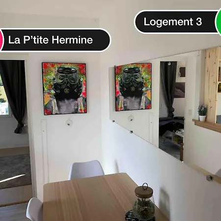 La Petite Hermine, Culturel Petits Bonheurs Holiday home *